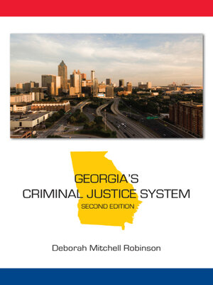 cover image of Georgia's Criminal Justice System